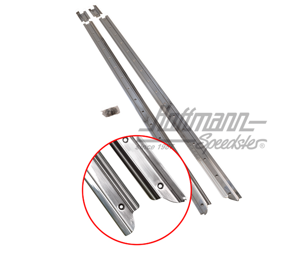 Kit de molduras, aluminio, techo plegable, 50-60 (sin)                                              