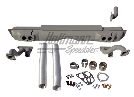 Juego de silenciador de escape, Tipo 3,  1.6, 8.64-7.73 | VW 35052 ALT | 020-3716