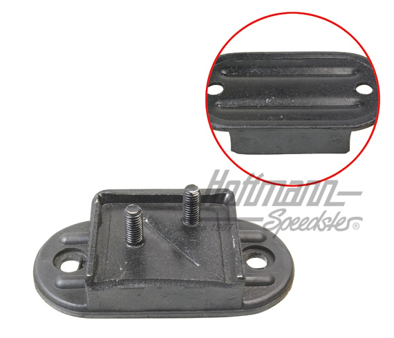 Cojinete de caja de cambios, goma / metal, anterior, -59/62-67 | 211 301 265 A | 020-0689-01