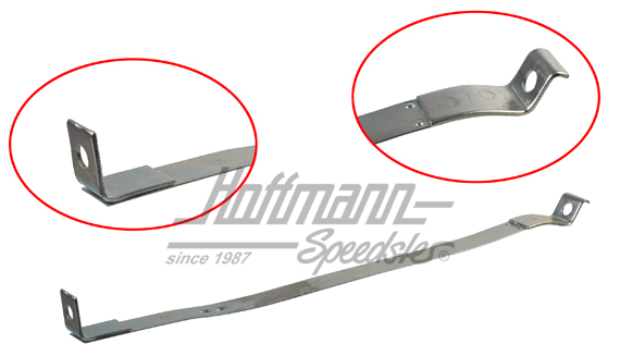 Cinta tensora de generador, plata cromada | 113 903 141 B silber | 010-1409-07