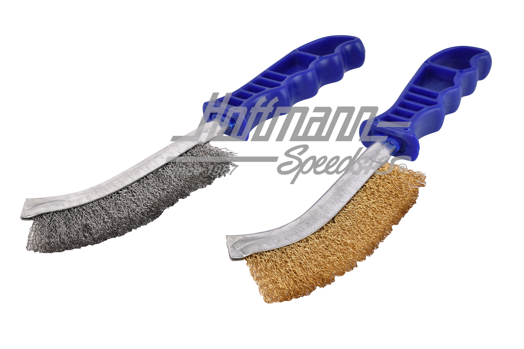 Juego de cepillos de alambre, acero + latón, 2 piezas                                               