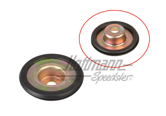 Disco de tope, cojinete de tubo portarruedas
, Golf 2/3 | 1H0 412 319 B | 204-4010-12