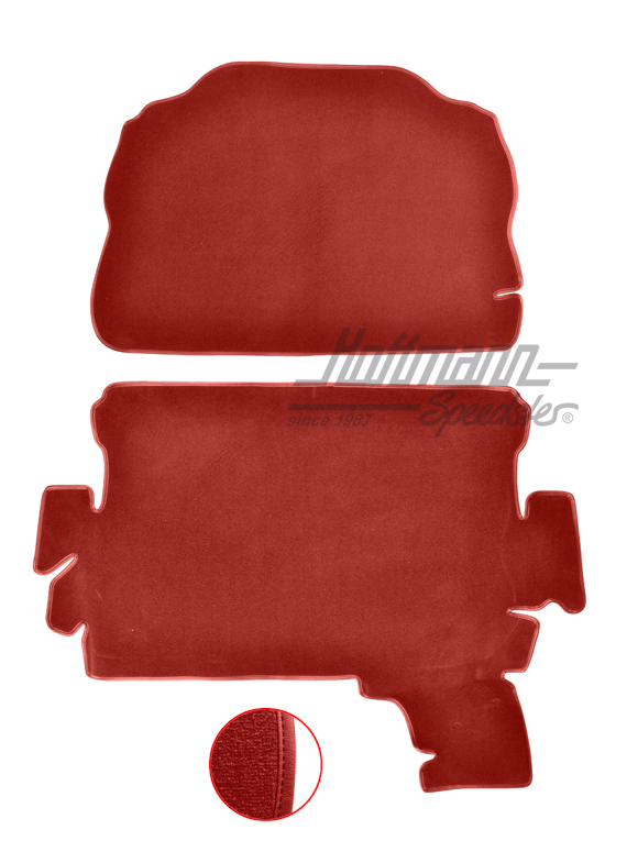 Juego de alfombrillas, maletero, 1303, rojo pálido |  | 026-6627