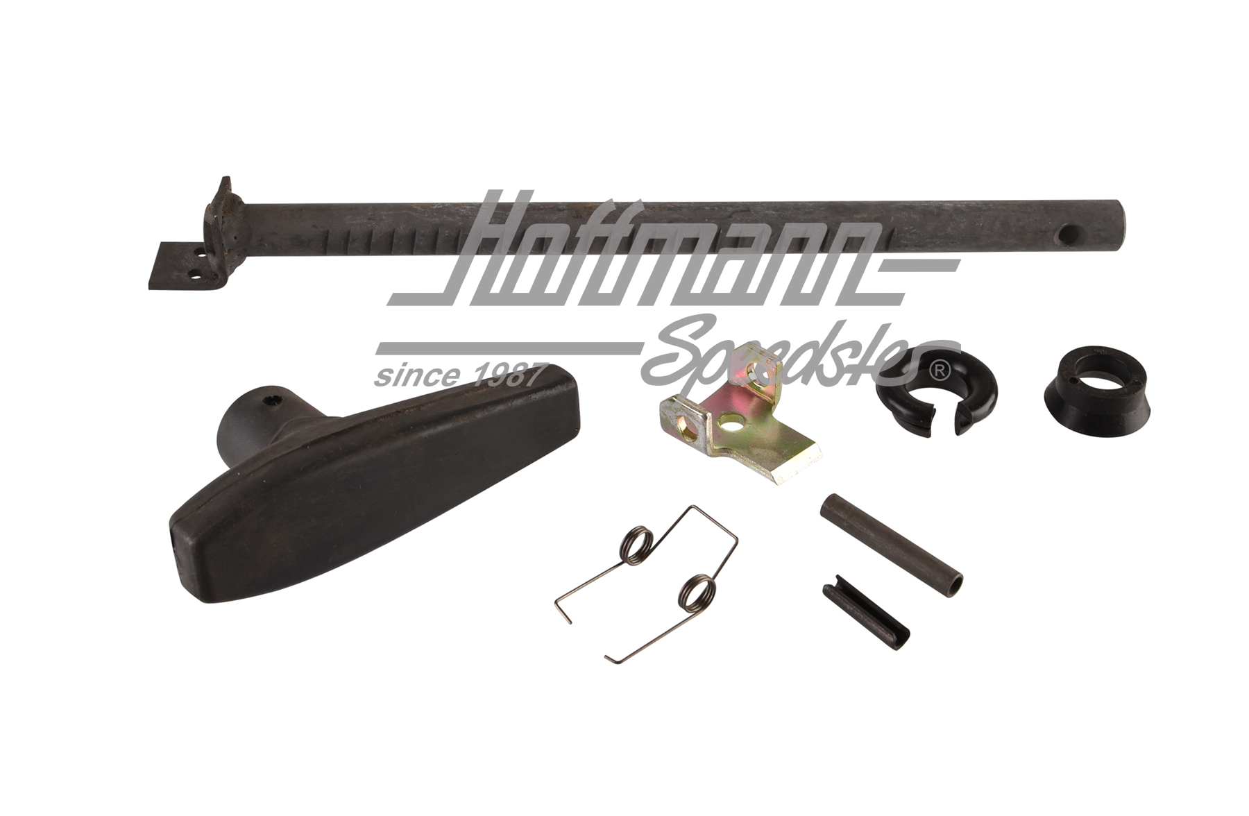 Juego de palanca de freno de mano, varilla de tracción/manilla | 211 798 339 | 098-0201-10