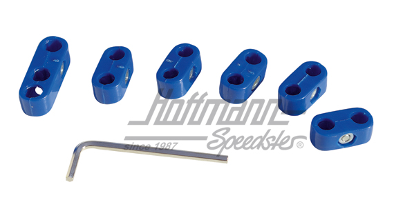 Kit de bornes de cable de encendido, azul | AC 998 205 | 010-0973-02