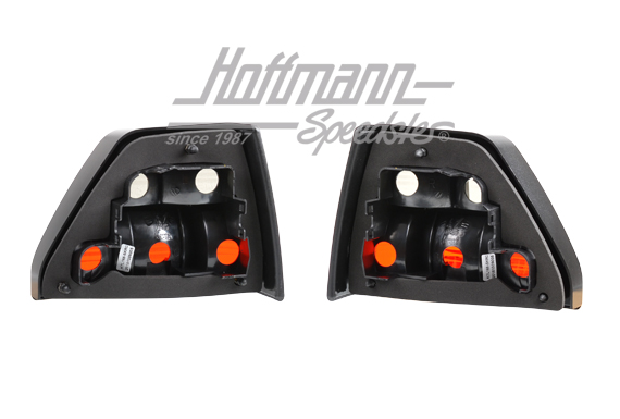 Pilotos traseros, Golf 2, rojo / negro                                                              