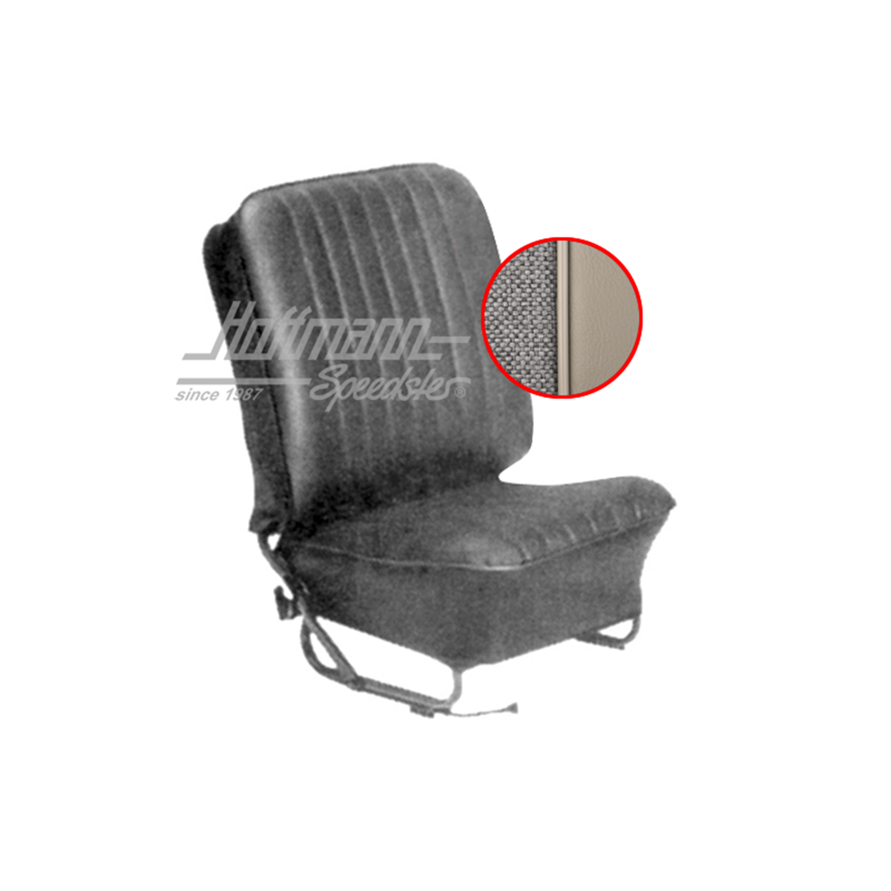 Fundas de asientos, Sedán, 8.57-7.64, Tweed, gris claro | 43-1123-16-72 | 055-5650-33