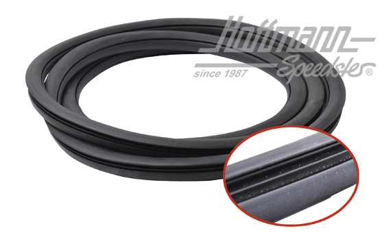 Junta de luneta trasera, Tipo 3 (TL), con ranura | 311 845 521 E | 069-8020