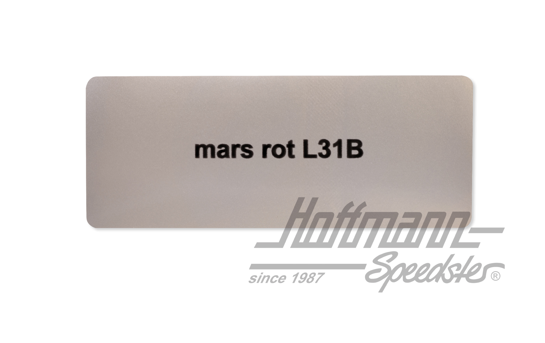 Pegatina, número de color L31B, rojo marte | L31B | 021-0180-08