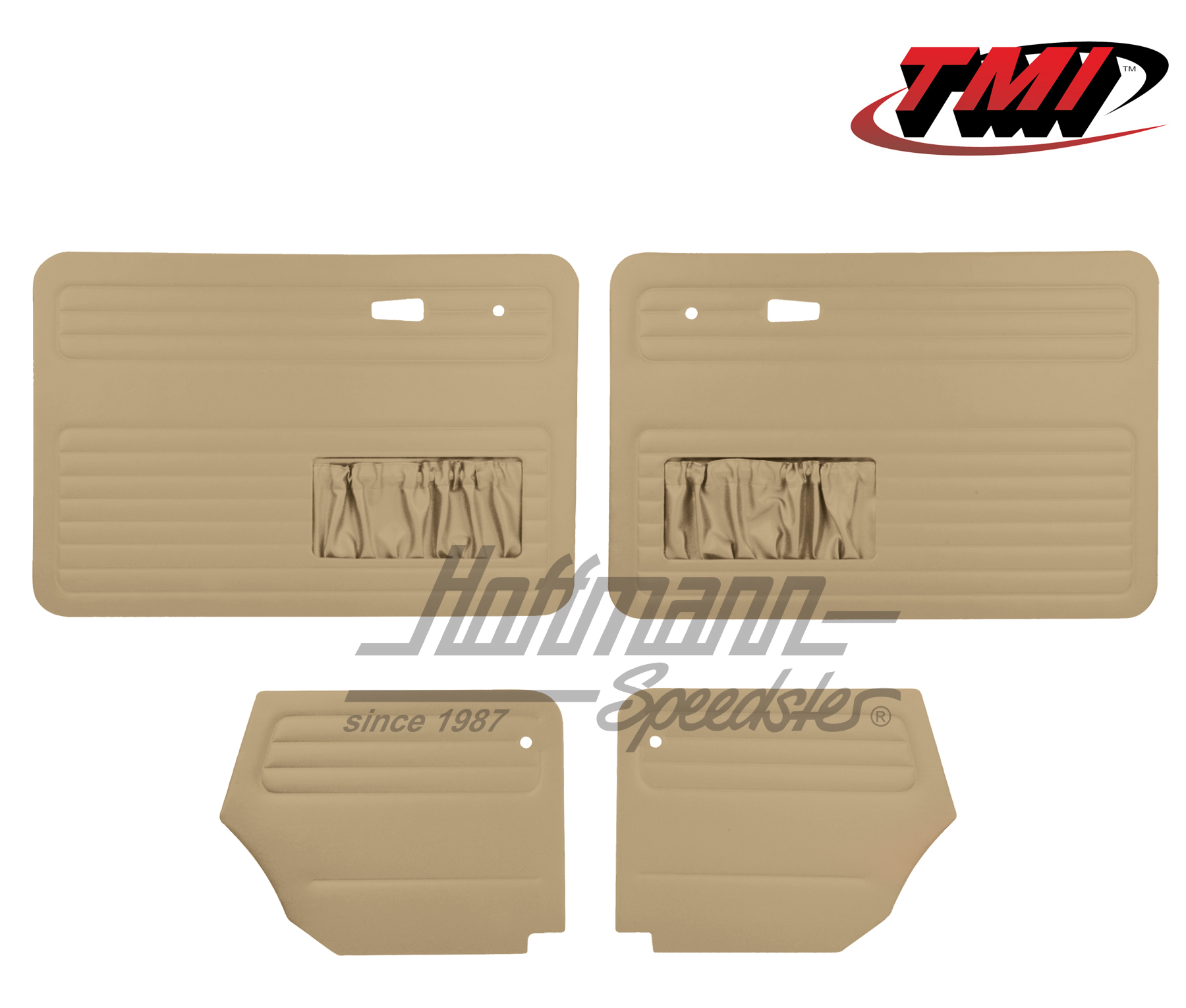 Paneles de puerta y de laterales, Escarabajo Cabriolet, 66-72, beige | 10-1329-14 | 055-7575