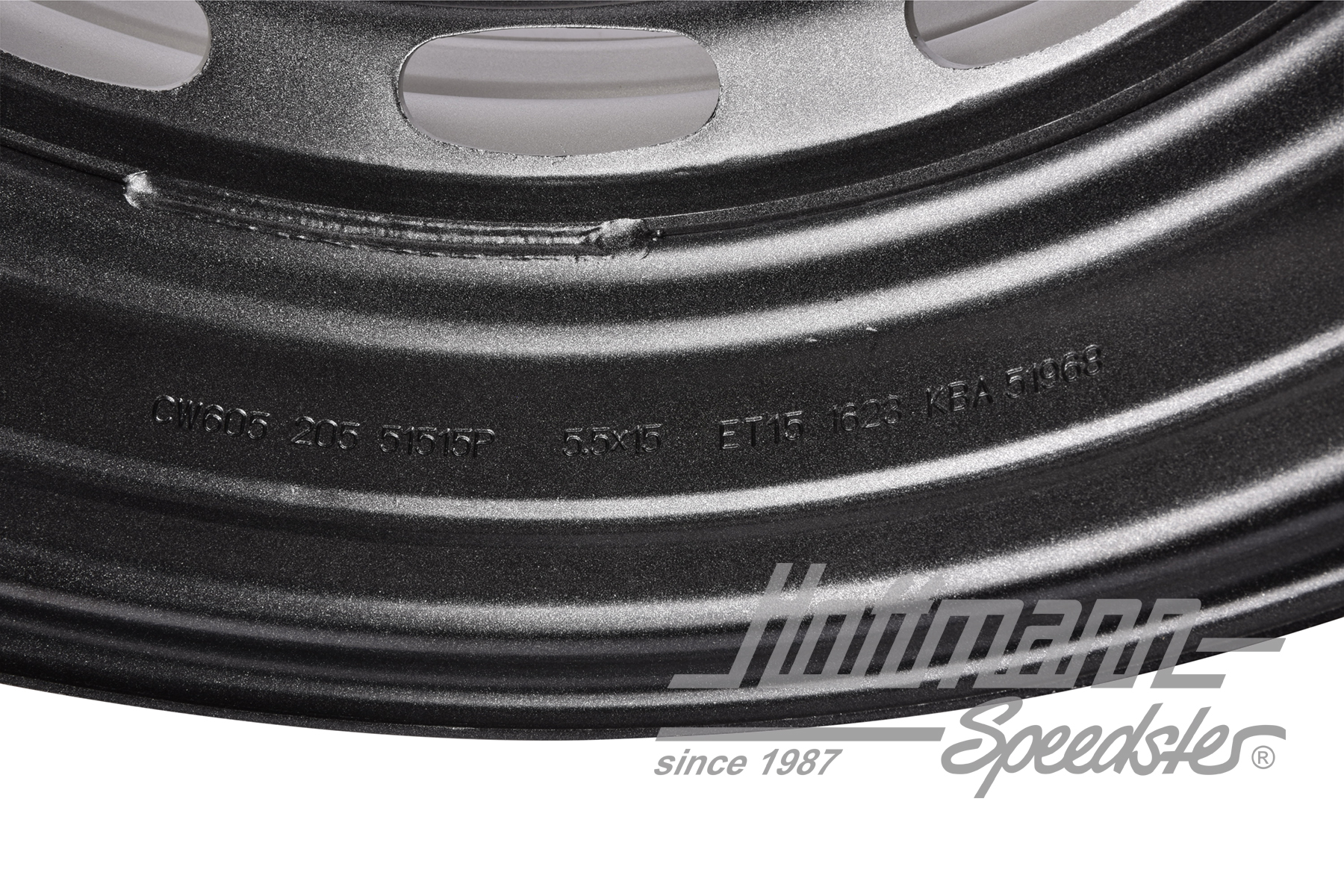 Llanta de acero, 5.5x15, ET15, con ABE                                                              