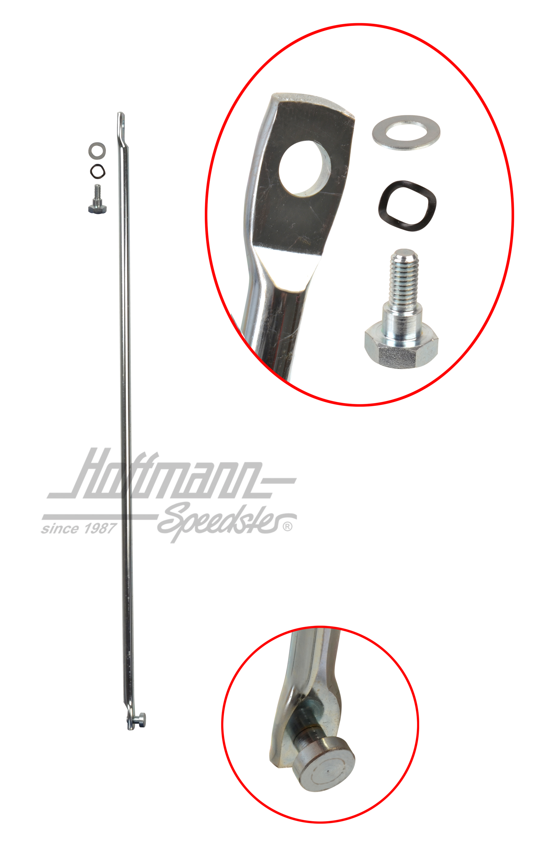 Soporte, portón trasero, 3.55-7.63 | 211 829 141 A | 089-5059-10