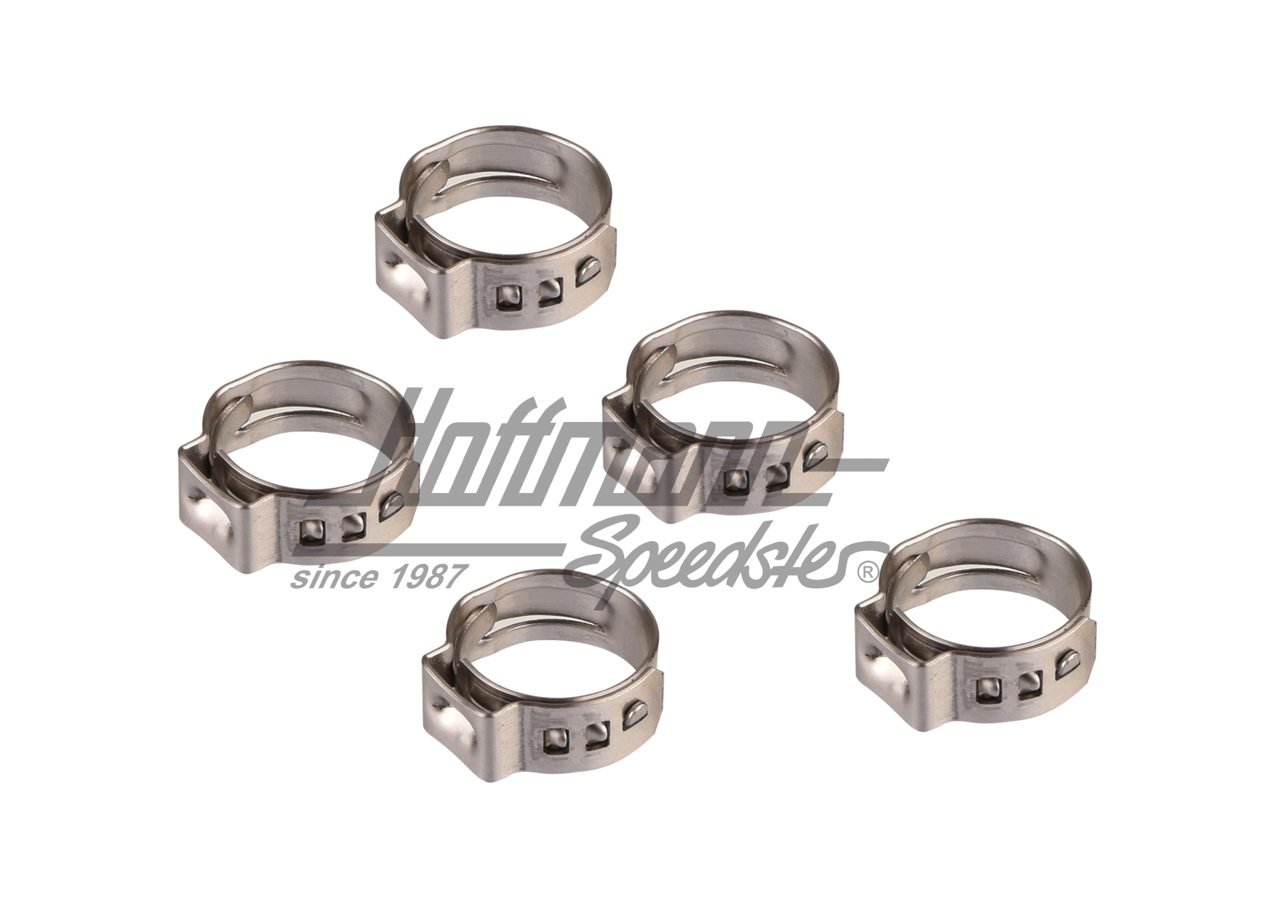 Abrazaderas de una oreja, ajustable, 12-14.5 mm | --- --- --- | 020-0505-20