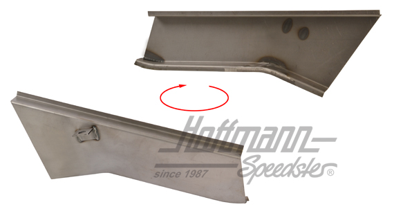 Chapa de reparación, larguero anterior, izquierda                                                   