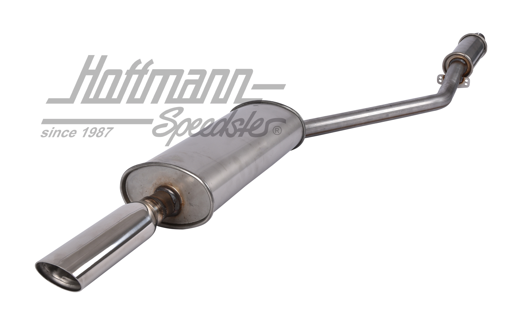 Silenciador de escape, de serie, acero inoxidable, 924, 2.0                                         