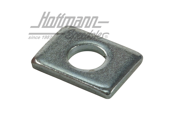 Arandela cuadrada, guía de rodillos, inferior                                                       