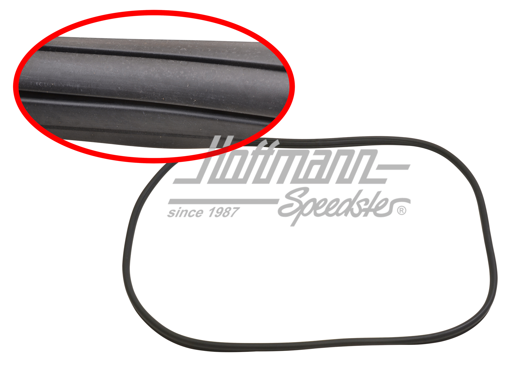 Junta del parabrisas, Tipo 3, con ranura
 | 311 845 121 | 069-8009