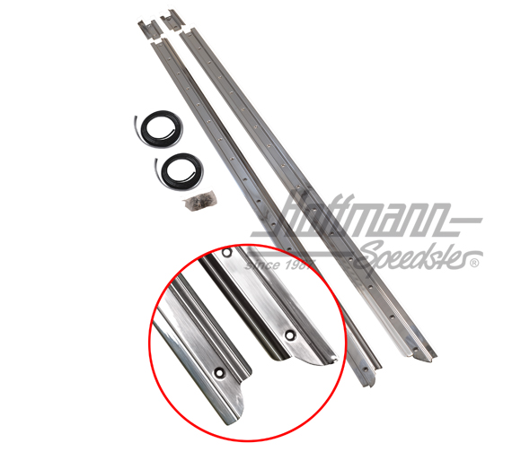 Kit de molduras, aluminio, techo plegable, 50-60                                                    