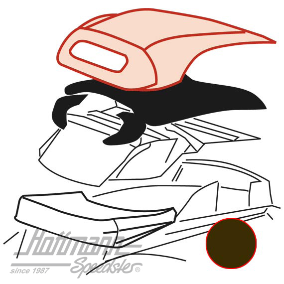 Capota, 8.72-.80, Sonnenland, marrón |  | 020-4672-70