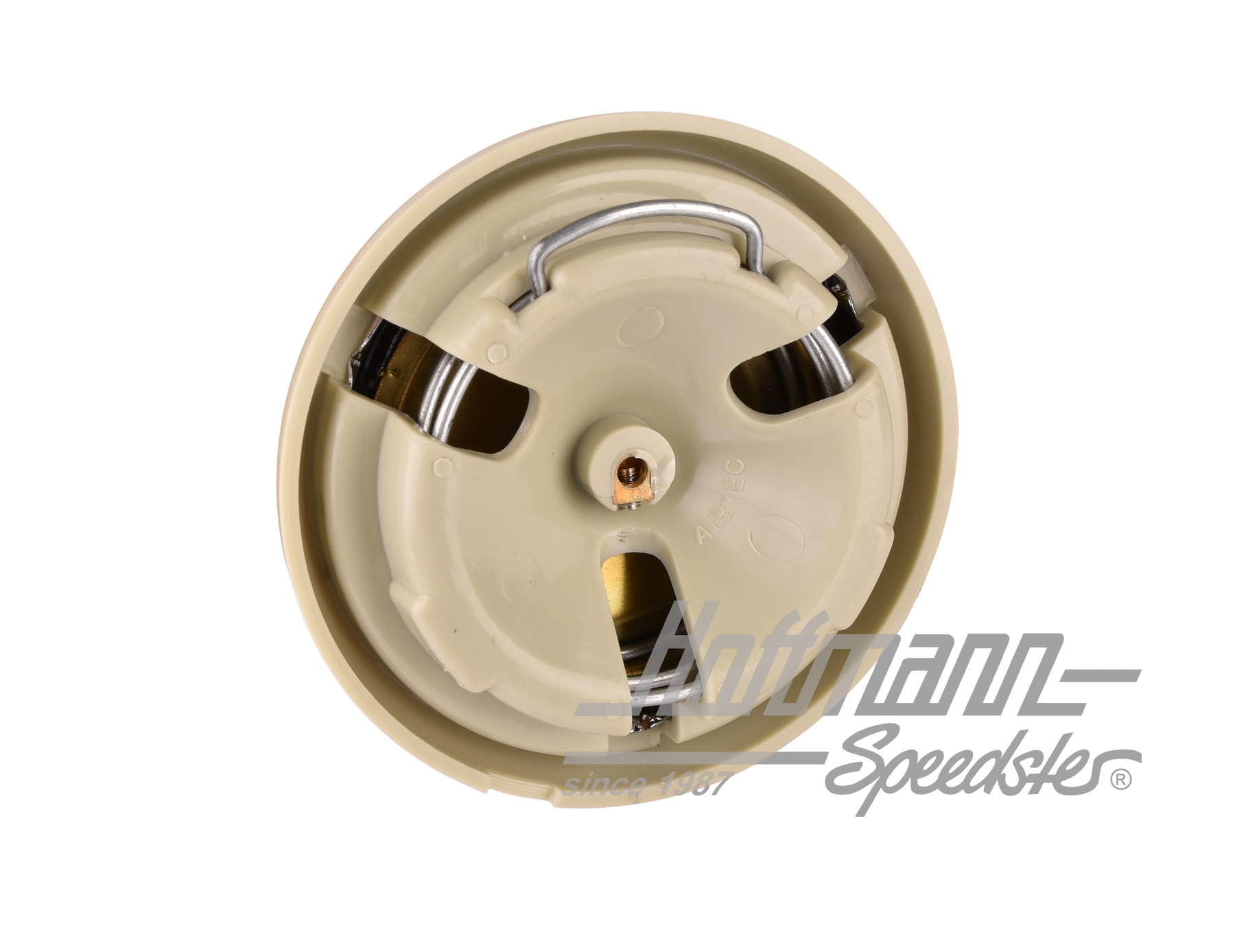 Botón de claxon, gris / negro / plateado, 55-67                                                     