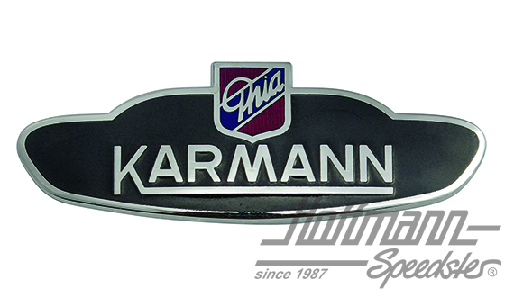 Emblema de Karmann Ghia "Karmann Ghia" | 141 853 901 | 020-6083