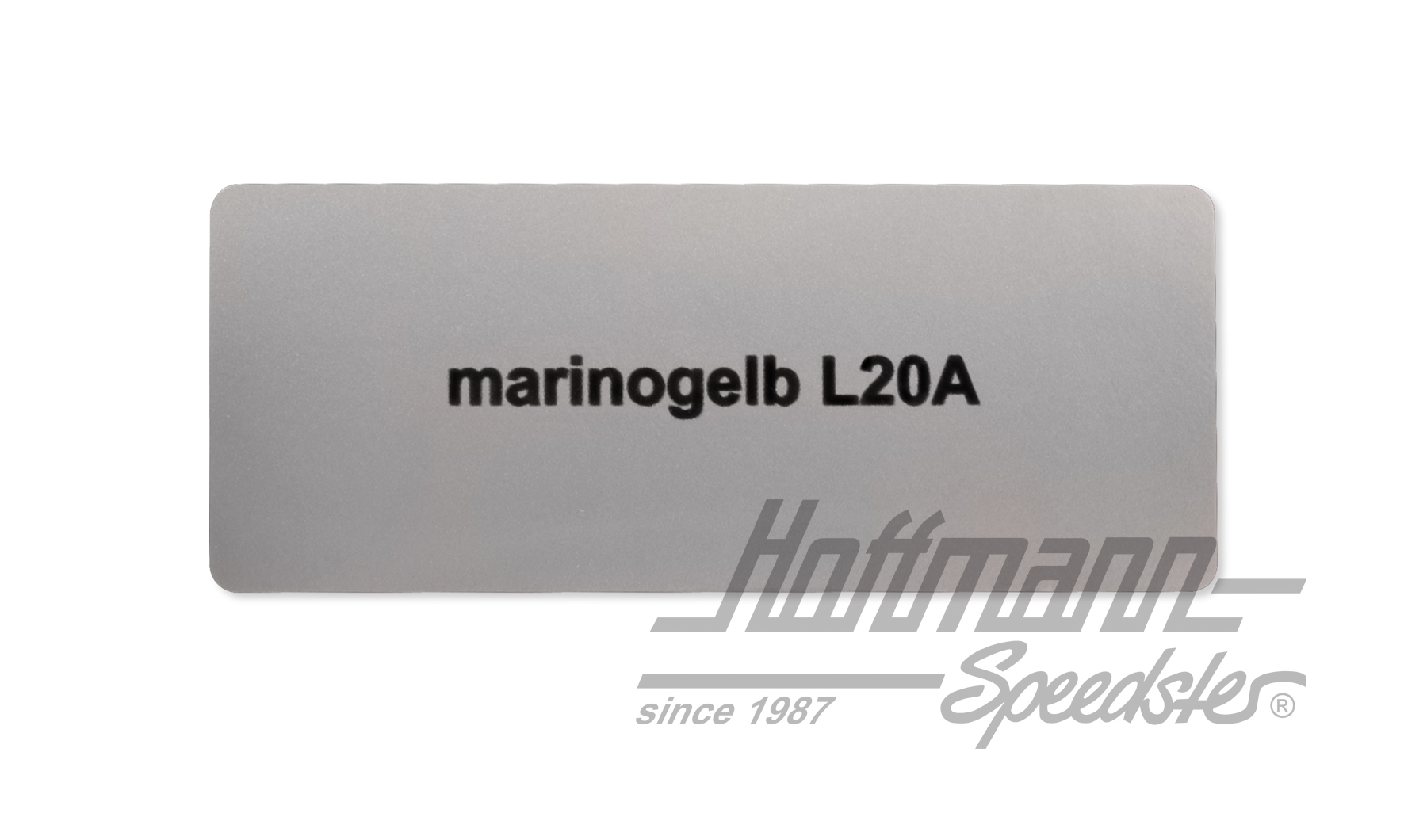 Pegatina, número de color L20A, amarillo marino | L20A | 021-0180-05