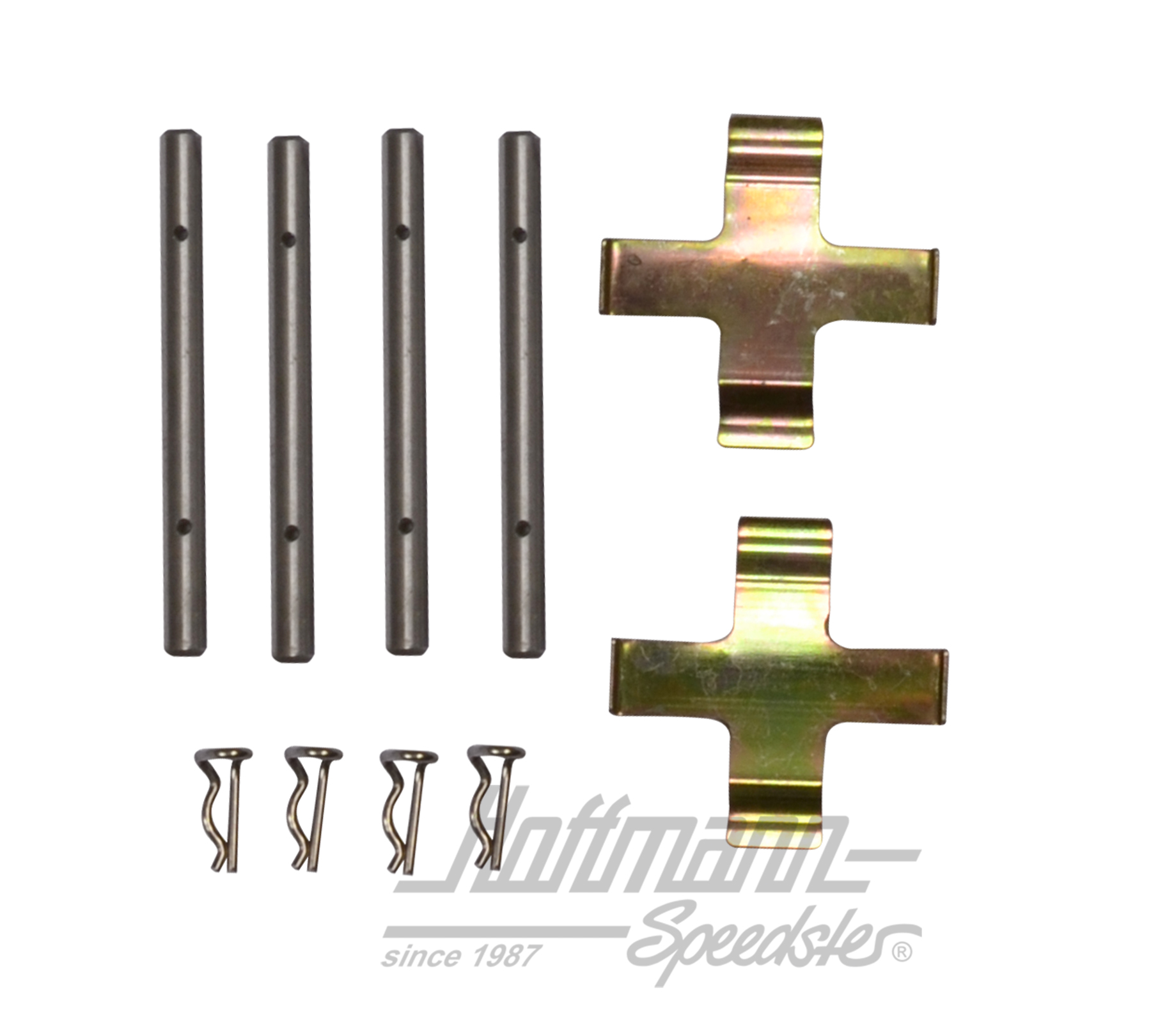 Set de fijación, pastillas de freno, posterior, 64-68                                               