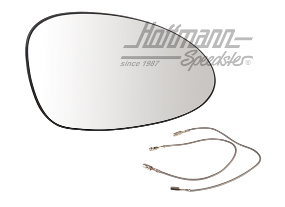 Cristal de retrovisor, eléctrico / térmico, 91-97, derecha | 965 731 036 00 | 510-9647-02