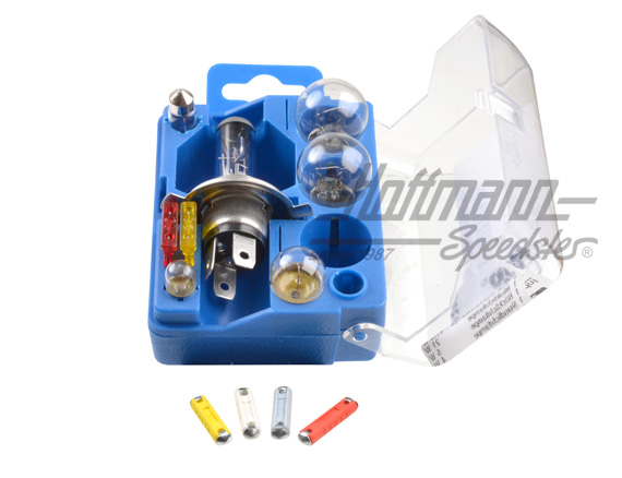 Caja de recambios de bombillas, 12 voltios, H4 | 502 200 0 | 020-4411