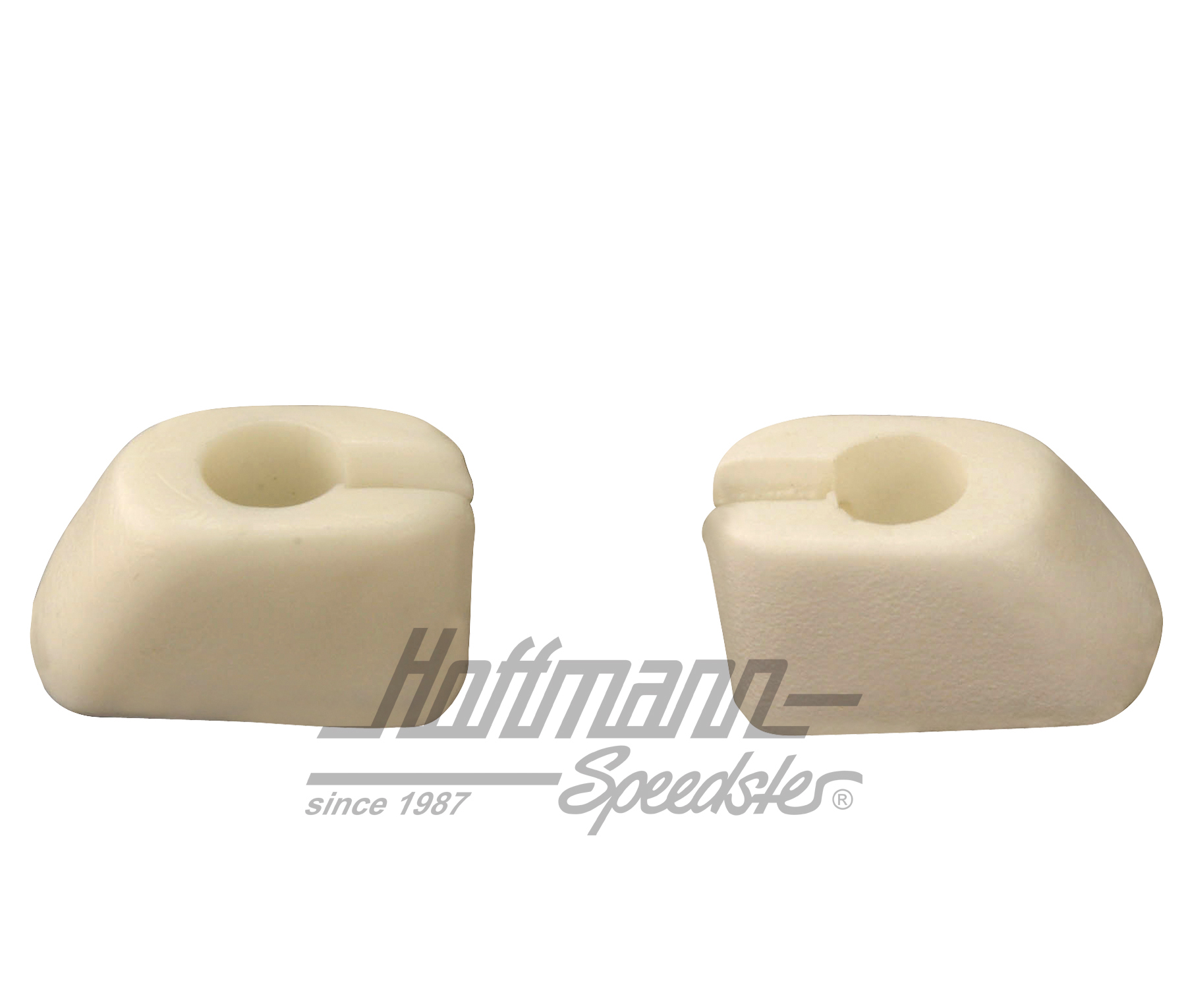 Clip de visera parasol, 64-67/67-79, blanco | 111 857 561 | 055-7370