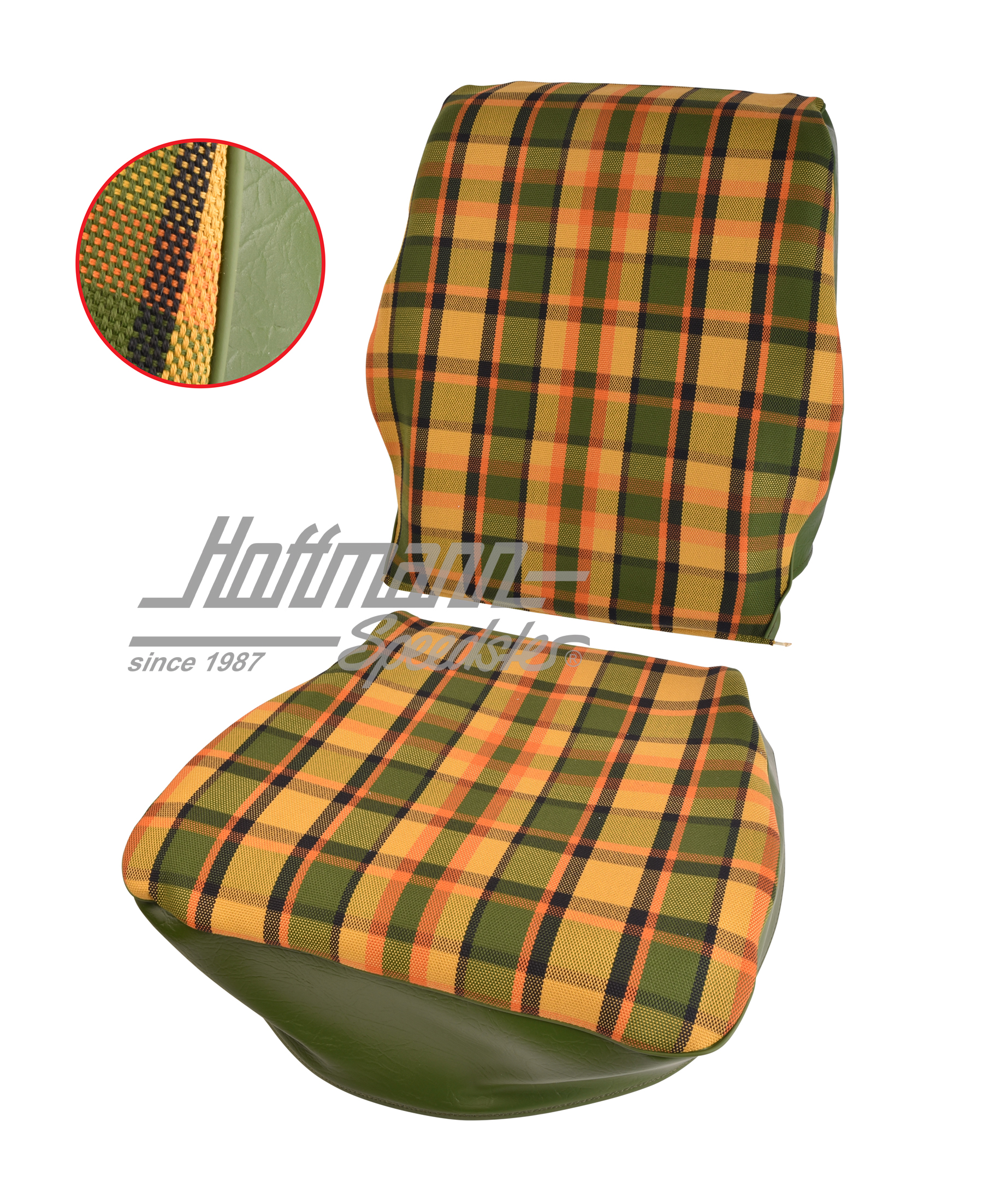 Funda para asiento, Westfalia, amarillo/naranja/verde, 74-79 |  | 098-0599-59