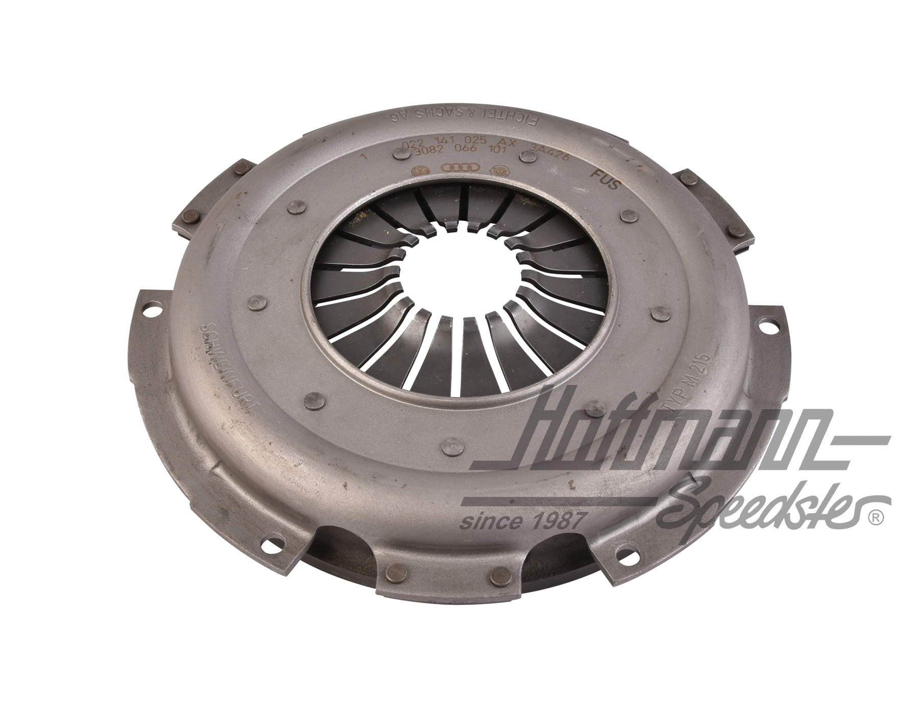 Plato de presión del embrague, 215 mm, 1.8, 2.74-7.75, NOS | 022 141 025 AX | 090-0593