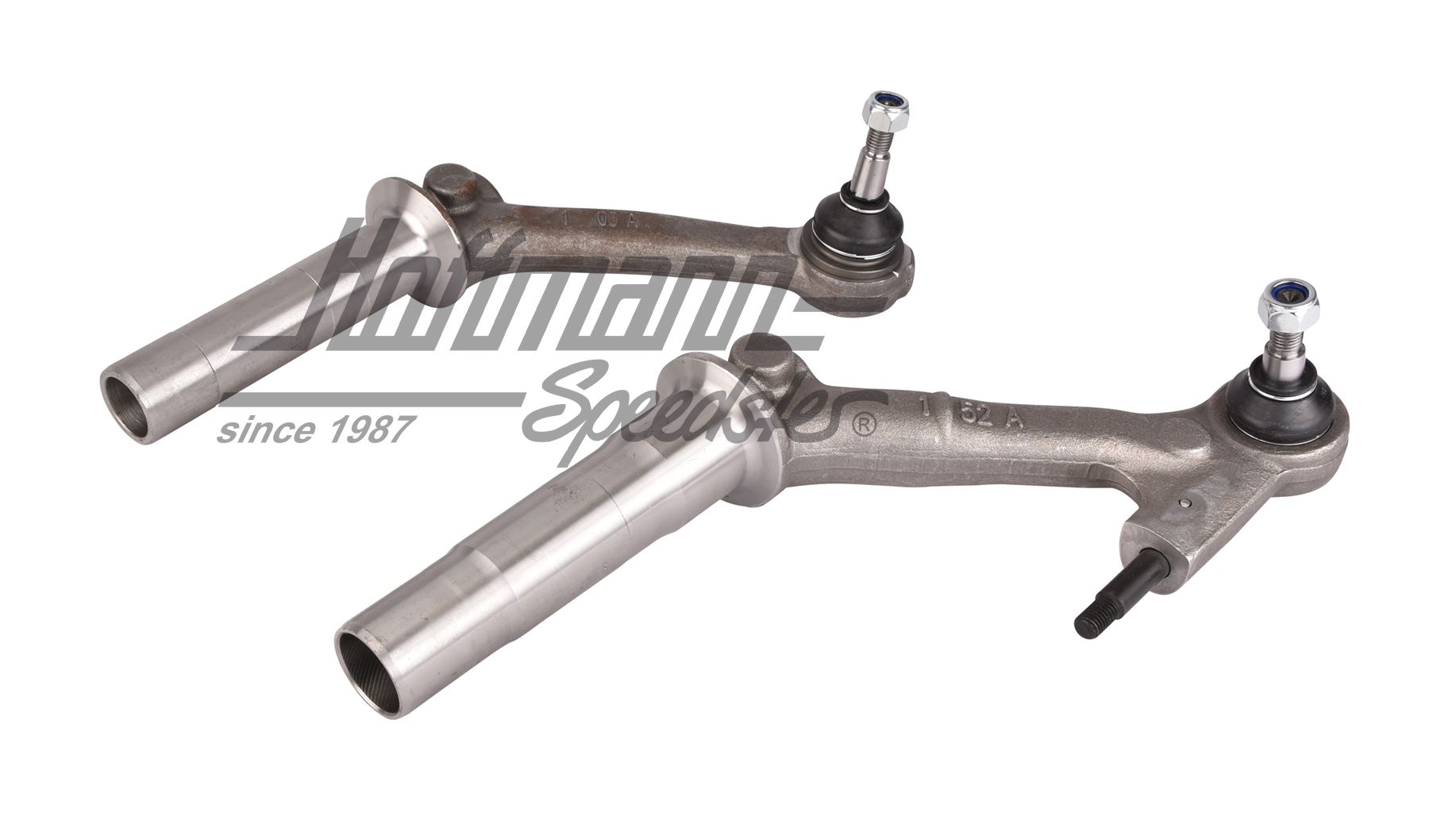 Juego de brazo soporte, con cabezas esférica, 8.65-                                                 