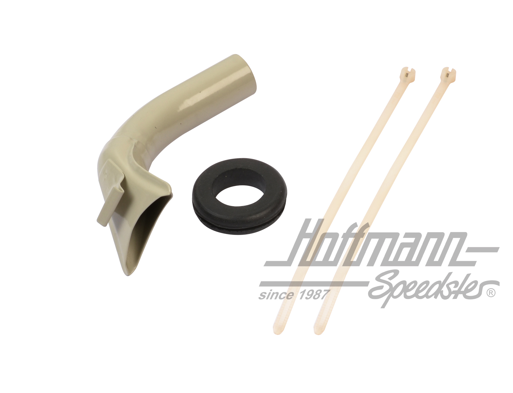 Tubo de calefacción
, luneta trasera, 65-68, dcha.                                                 