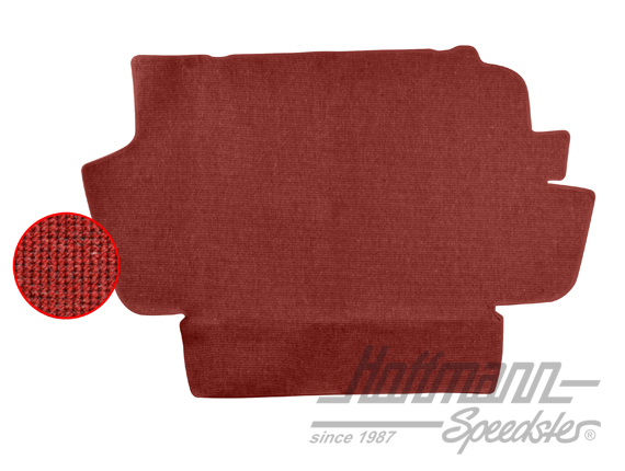 Alfombra maletero, 59-67, hilado de pelo, rojo |  | 026-5083-06