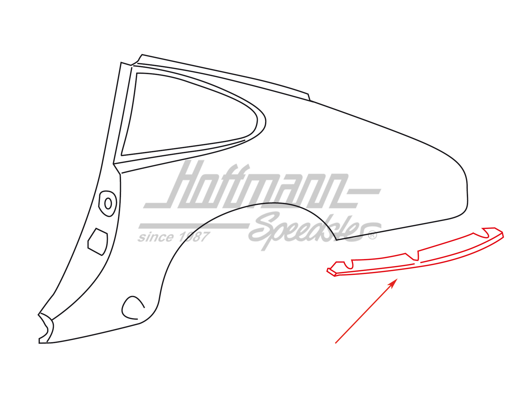 Base, parte lateral, posterior, 74-89, izquierda                                                    