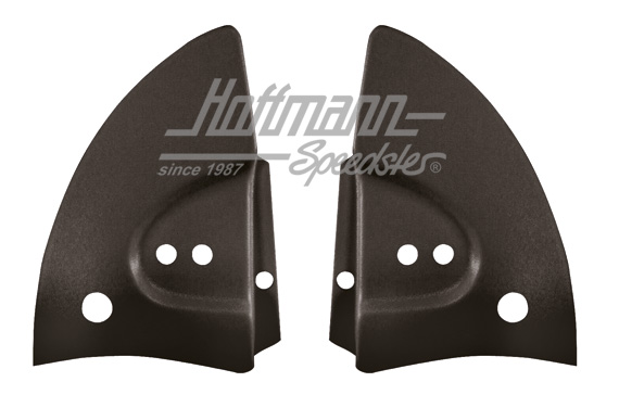 Cubiertas de bisagra, 8.67-, negras | 151 871 197 E + 198 E weiß/sch | 030-2251