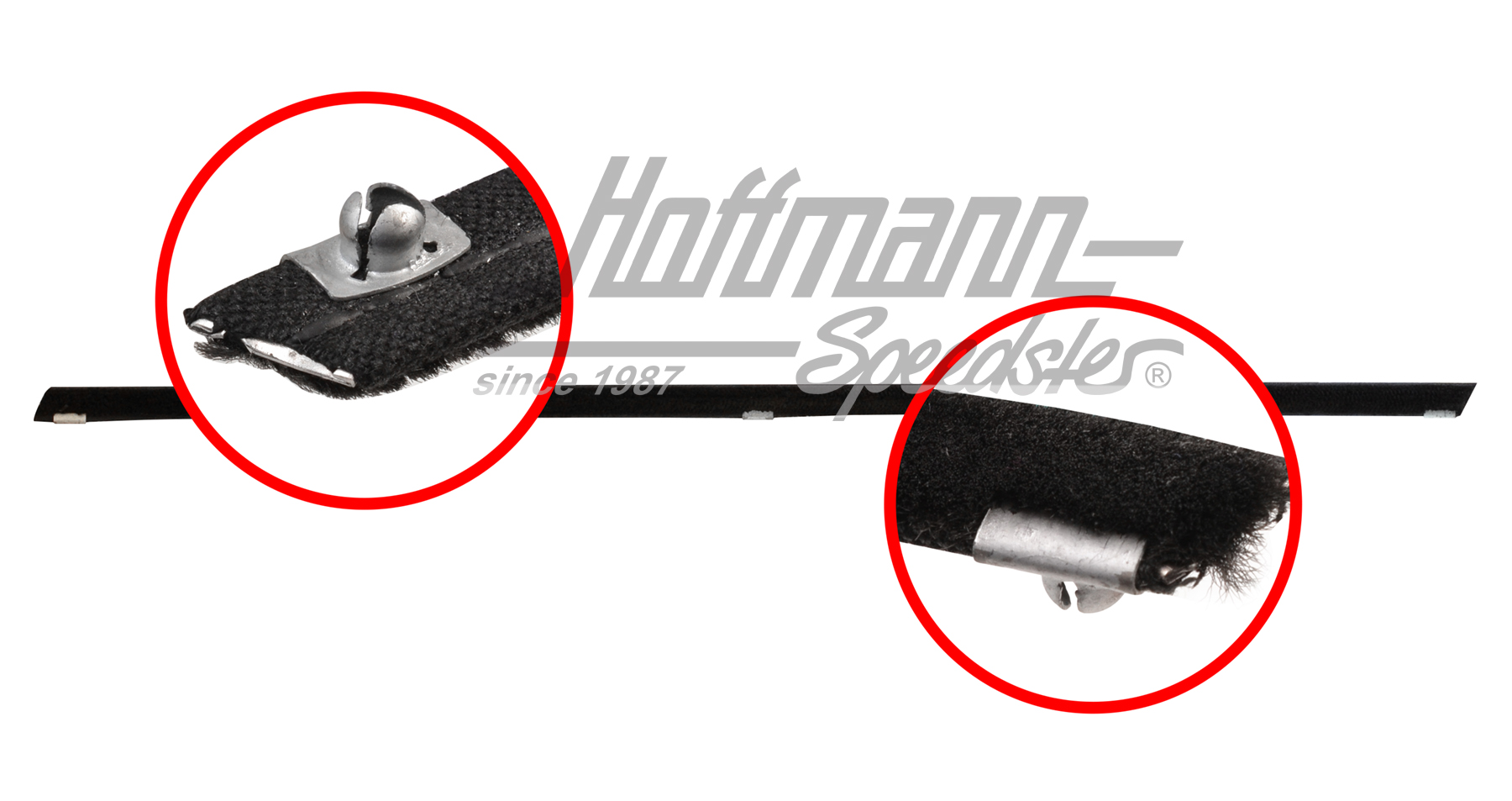 Junta de ranura, interior, 911, derecha                                                             