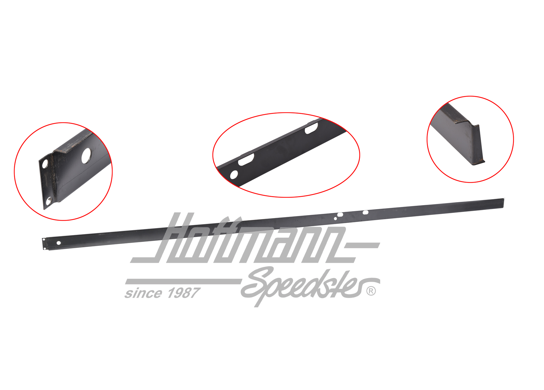 Chapa de cobertura, soporte, superficie de carga, izquierda | 245 801 879 | 390-1250-11