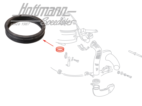 Junta anular, caja de filtro de aire / carburador | 113 129 625 A | 020-0899-20