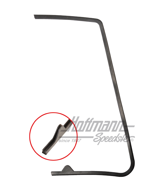 Junta, cristal ventanilla pivotante / marco | 211 837 271 | 089-0105-10