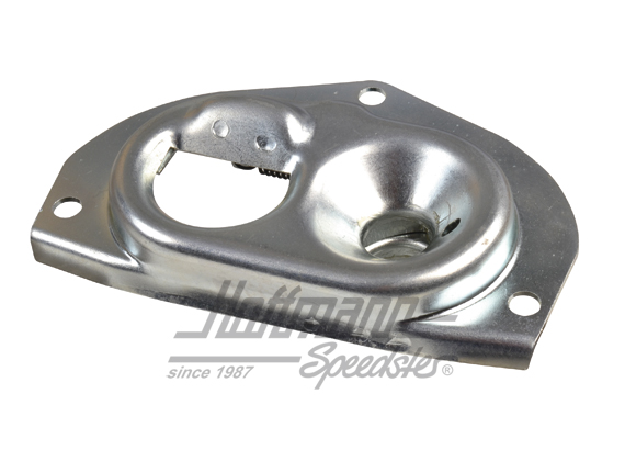 Parte inferior, bloqueo de la capota delantera, 65-73                                               