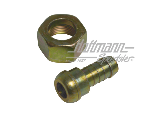 Tuerca de racor + boquilla para rosca M16 | 8010..0800 + 8031..0800 | 020-0419