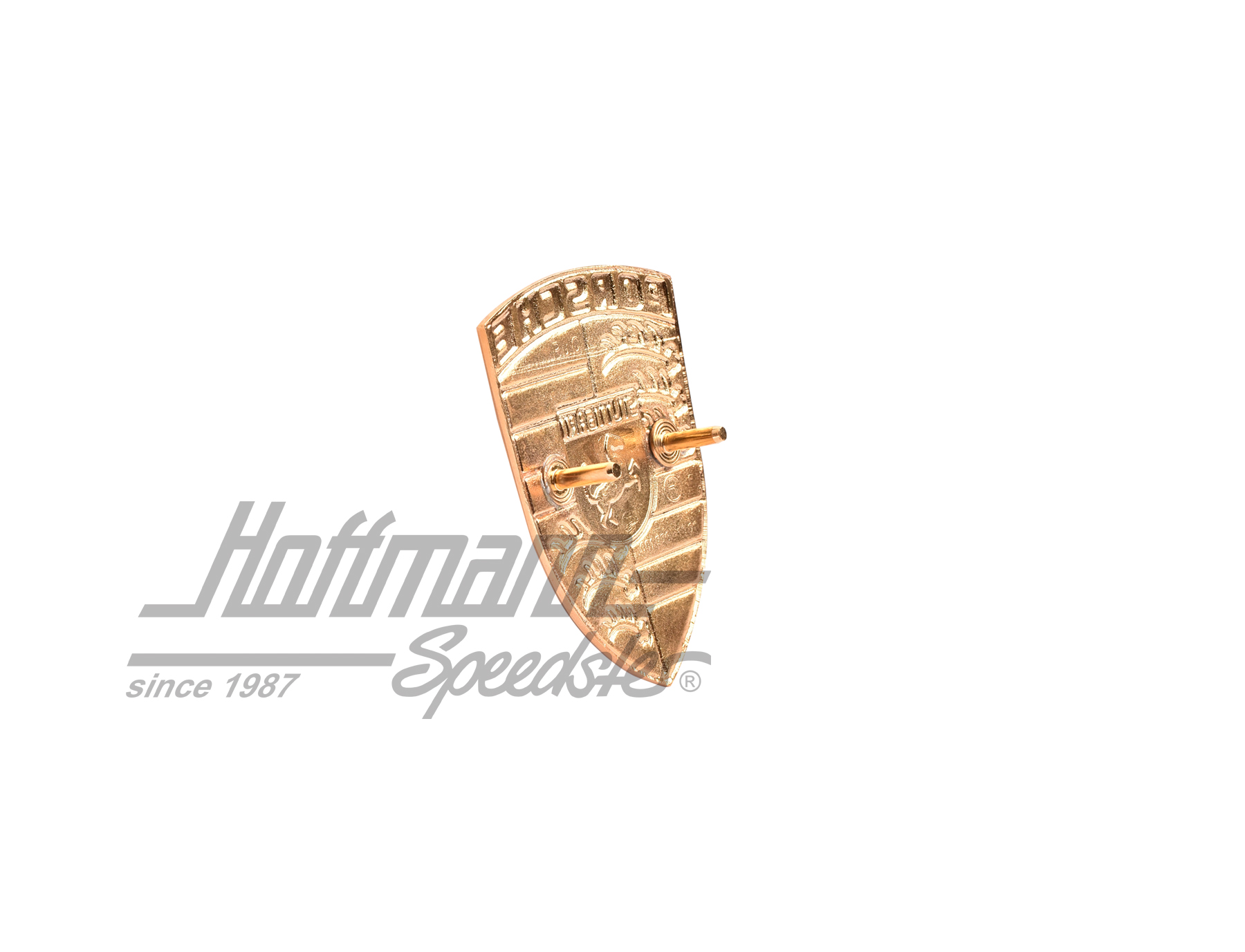 Emblema de capó delantero, 911, 66-73, naranja, NOS                                                 