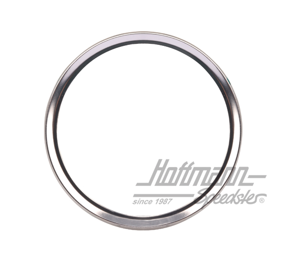 Anillo de adorno para indicador de velocidad, 1303, aluminio pulido | 133 957 371 | 020-2063-40