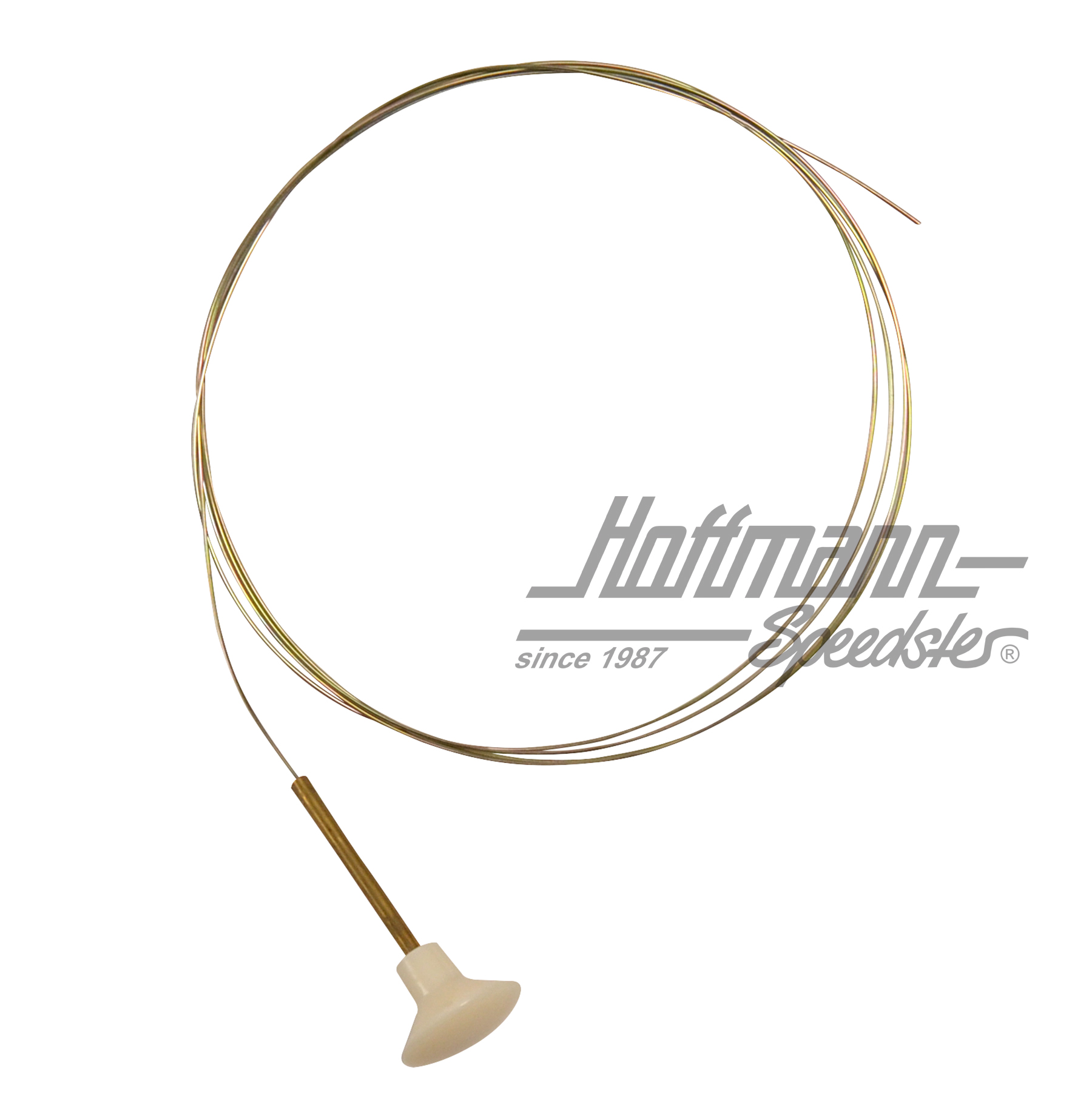 Tracción del capó, anterior/posterior, blanco | 143 827 531 B WH | 066-1300-08