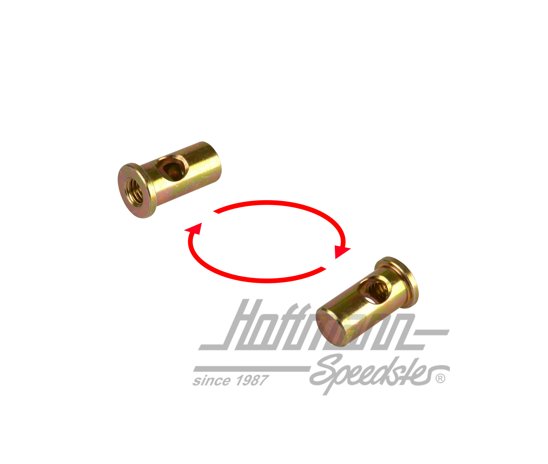 Perno, cable acelerador, posterior, Furgoneta T2/T3 | 211 721 578 B | 092-1007-10