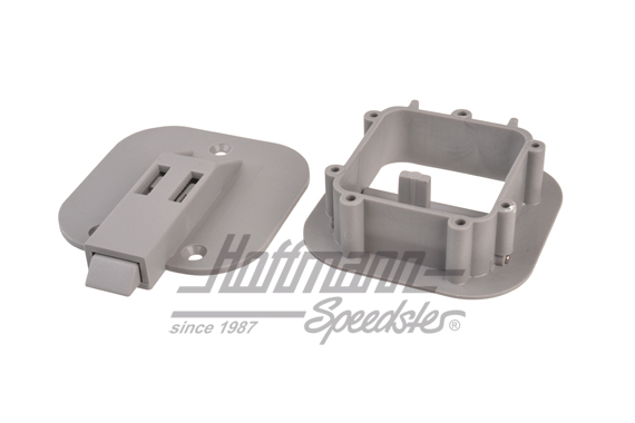 Tirador para mueble, Westfalia, gris                                                                