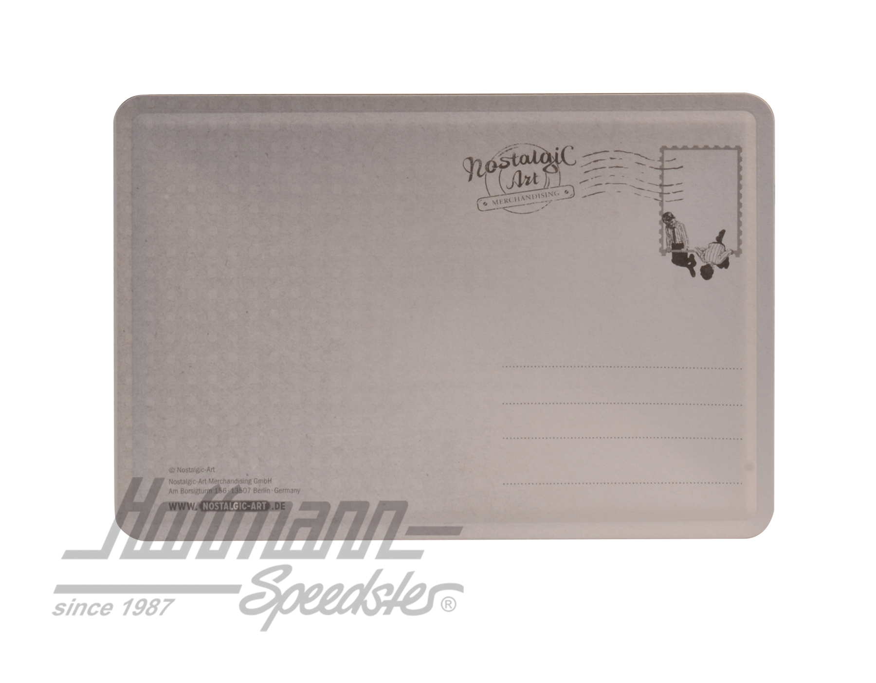 Postal de chapa, Bulli, Think tall                                                                  