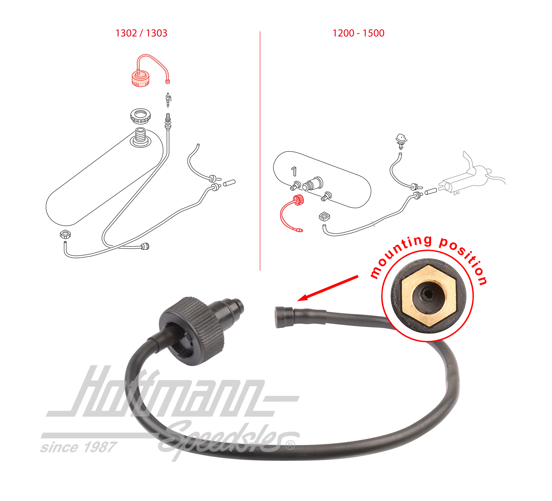 Tapa, depósito del limpiaparabrisas, 8.67- | 311 955 979 B | 020-4190